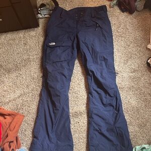The North Face Dark Blue Outdoor Snow Pants